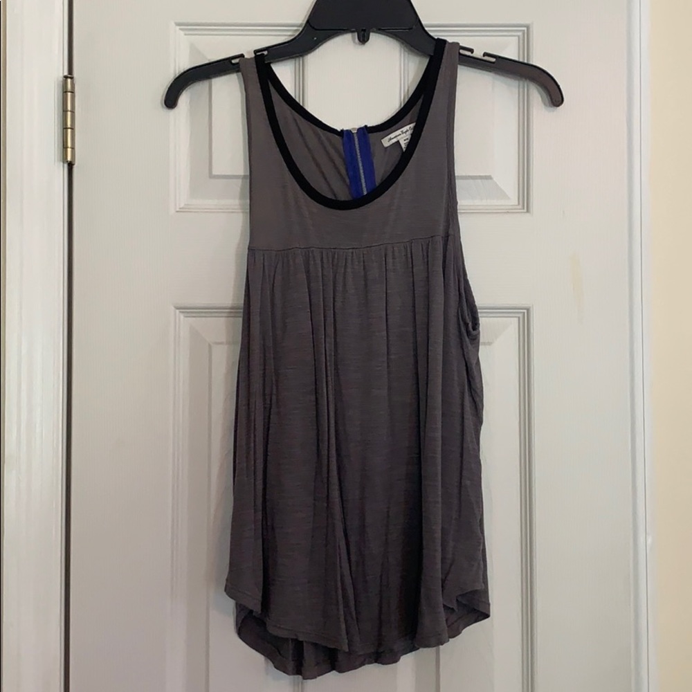 American Eagle tank top with zipper
